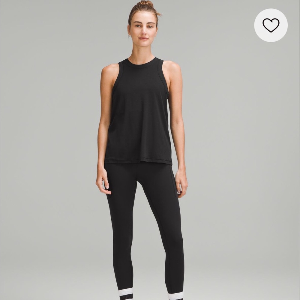 Lululemon Jersey Training Tank Top black size 4